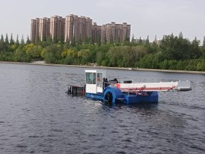 Наши плавучие косилки начали работу во Внутренней Монголии.